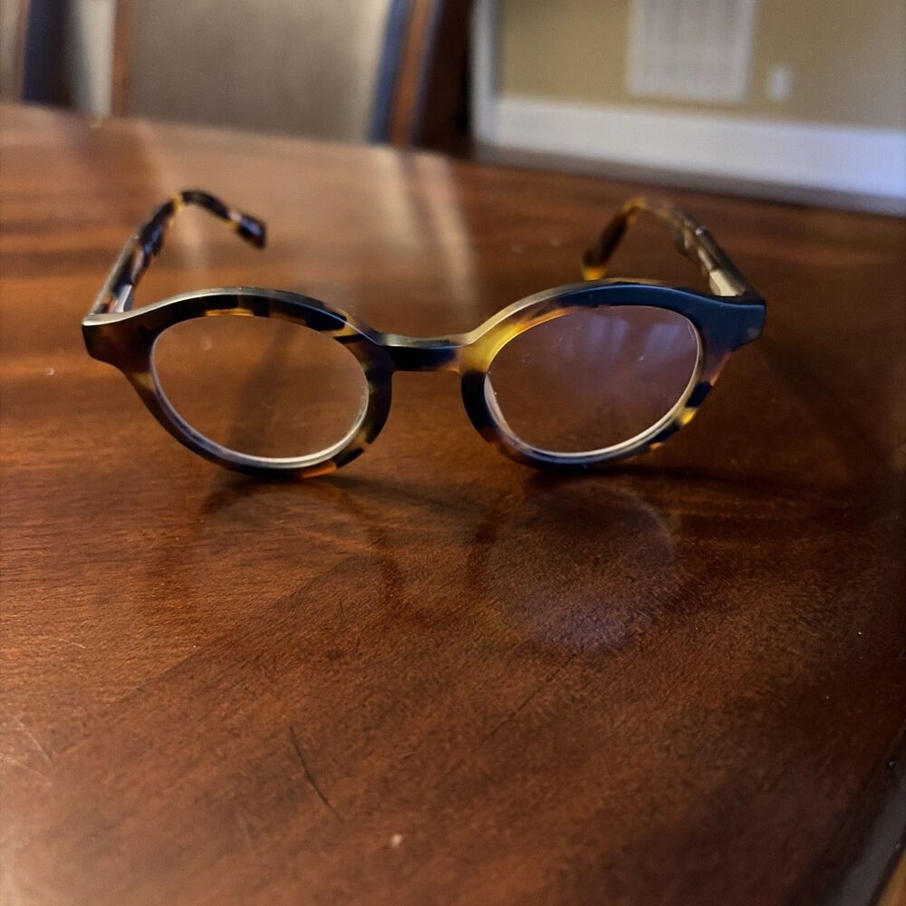Eyebobs TV Party 2236 30 Brown Tortoise Round Eyeglasses Unisex +2.00
